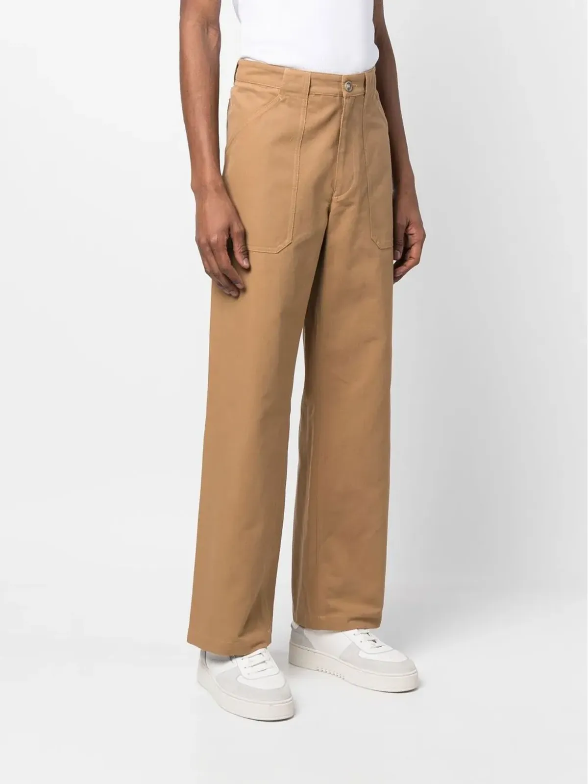 A.P.C. Sidneyストレートレッグ コットンパンツ - 画像3