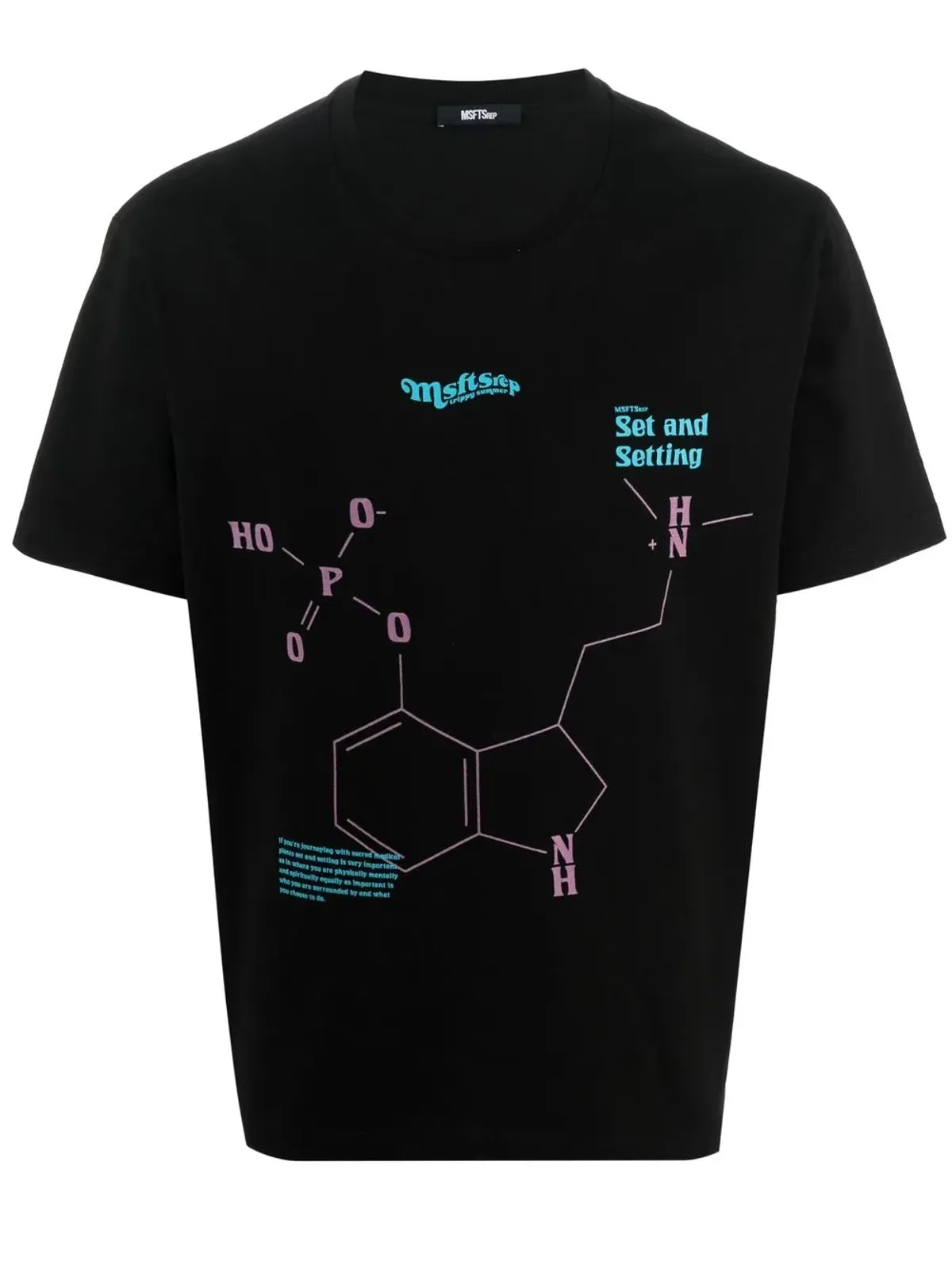 MSFTSrep グラフィックプリント コットン Tシャツ - 画像1