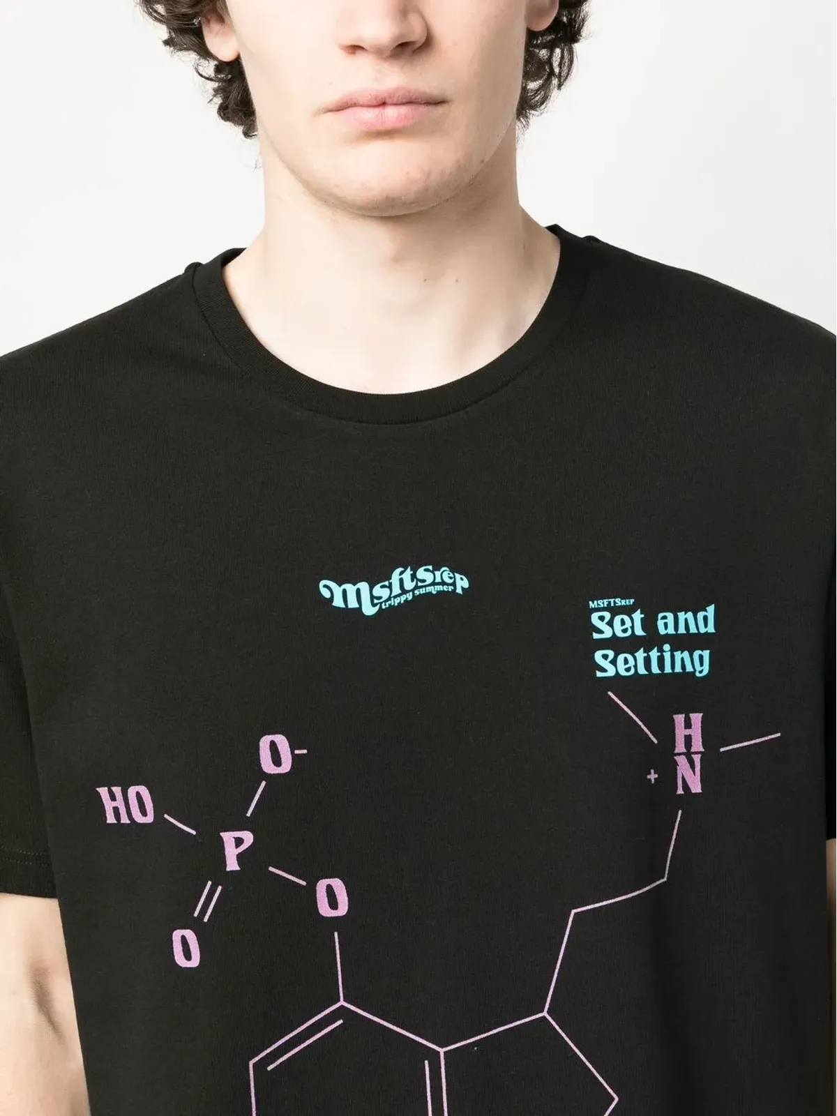 MSFTSrep グラフィックプリント コットン Tシャツ - 画像5