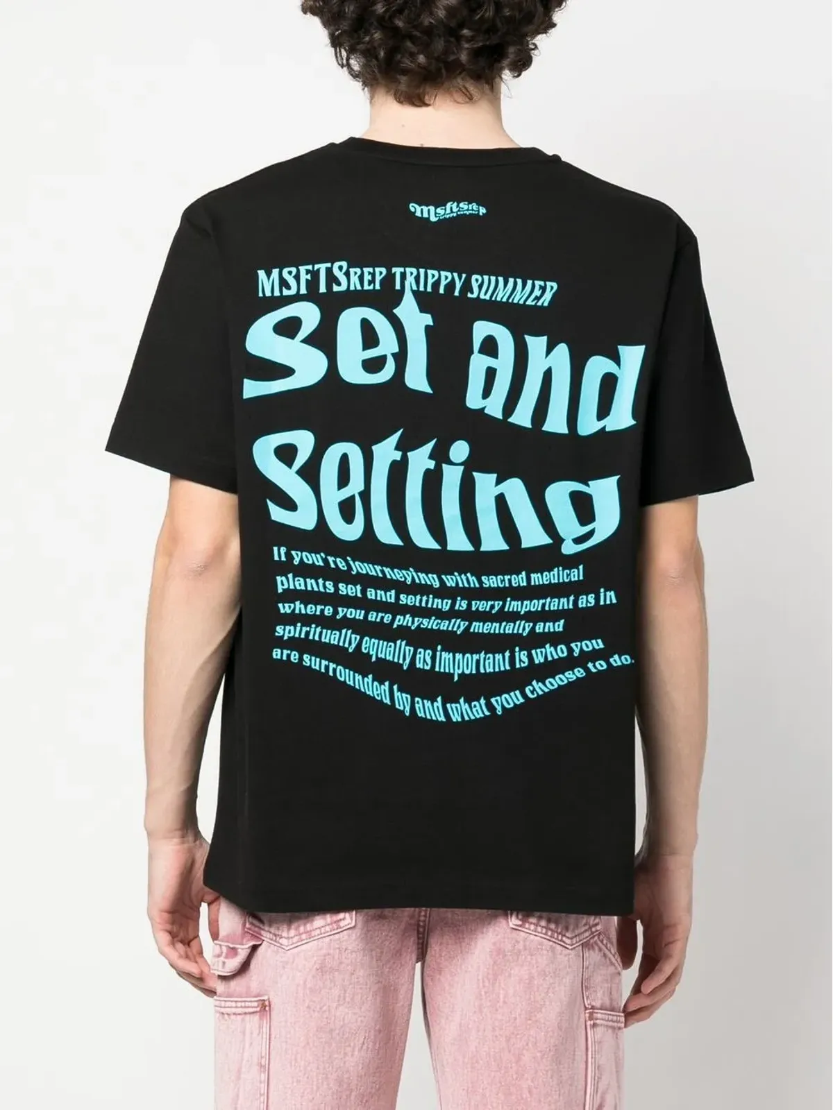 MSFTSrep グラフィックプリント コットン Tシャツ - 画像4