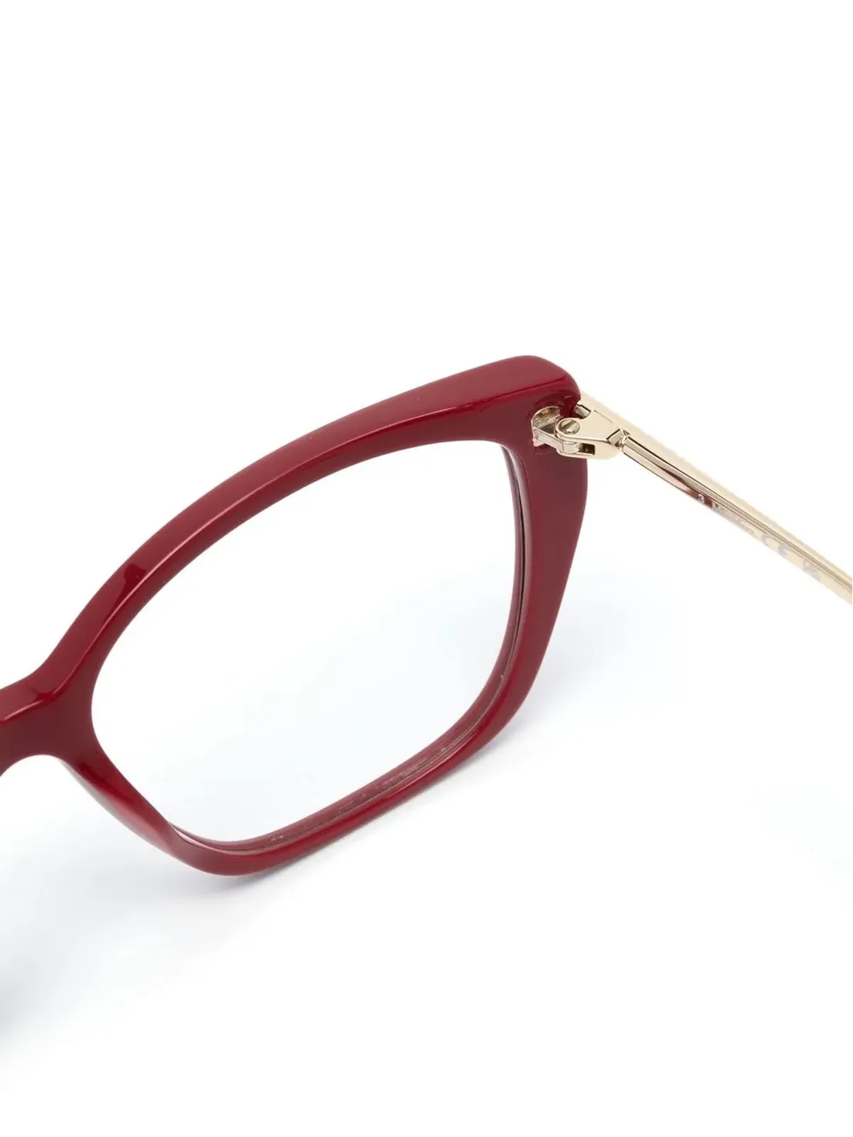 Max Mara Eyewear キャットアイフレーム眼鏡 - レッド - 画像3
