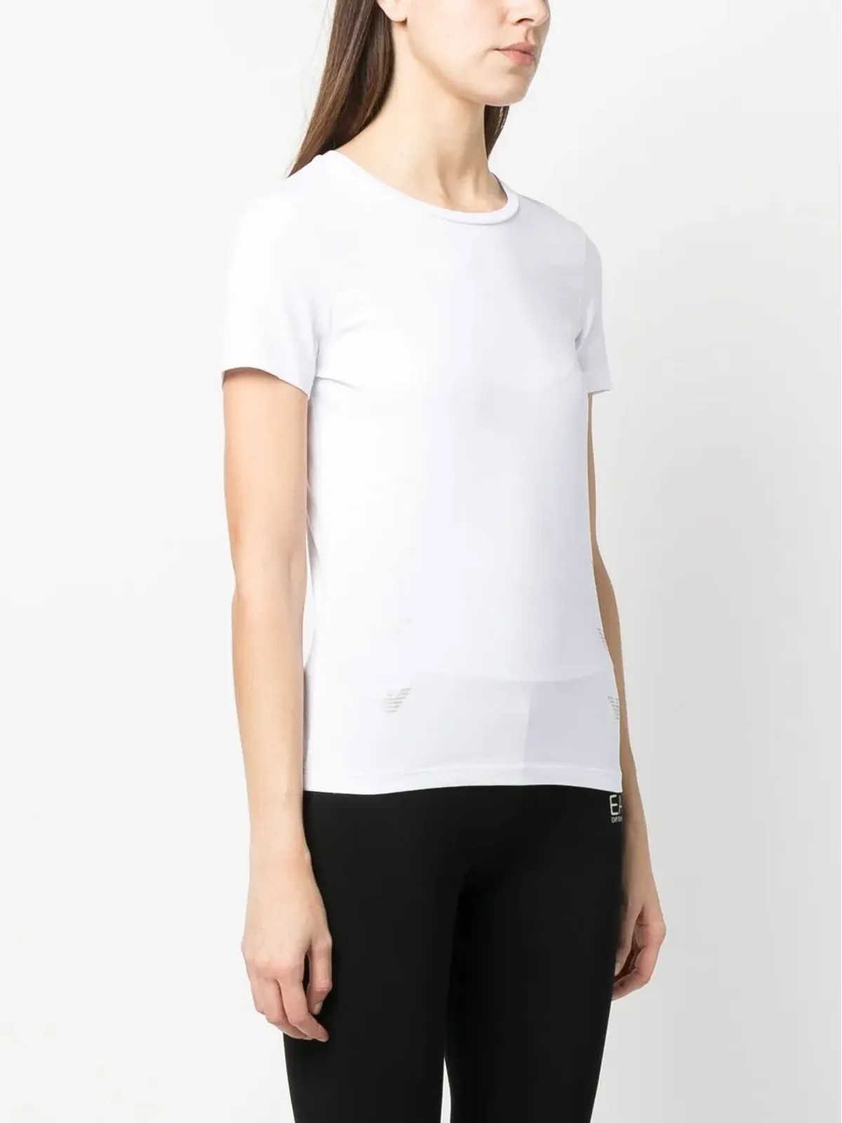 Ea7 Emporio Armani 無地のTシャツ - 画像3
