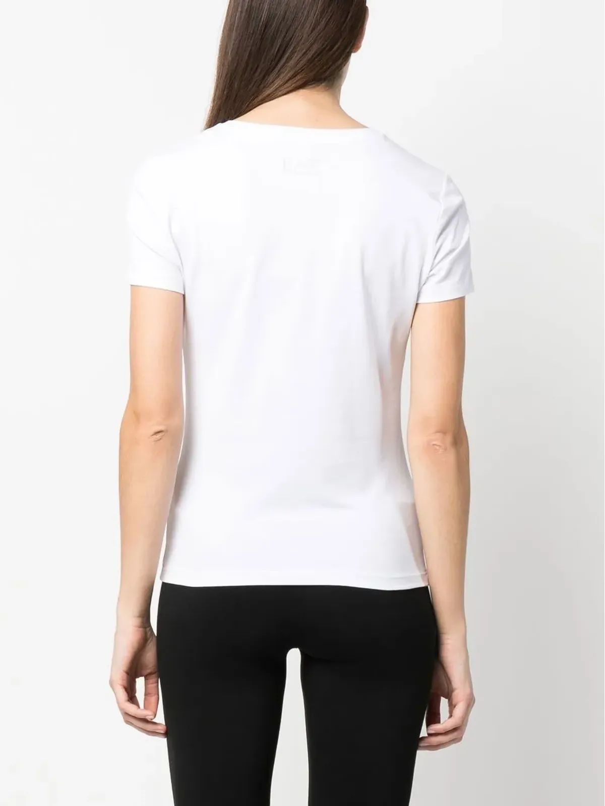 Ea7 Emporio Armani 無地のTシャツ - 画像4