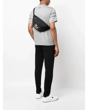 Ea7 Emporio Armani ロゴプリントベルトバッグ - サムネイル2