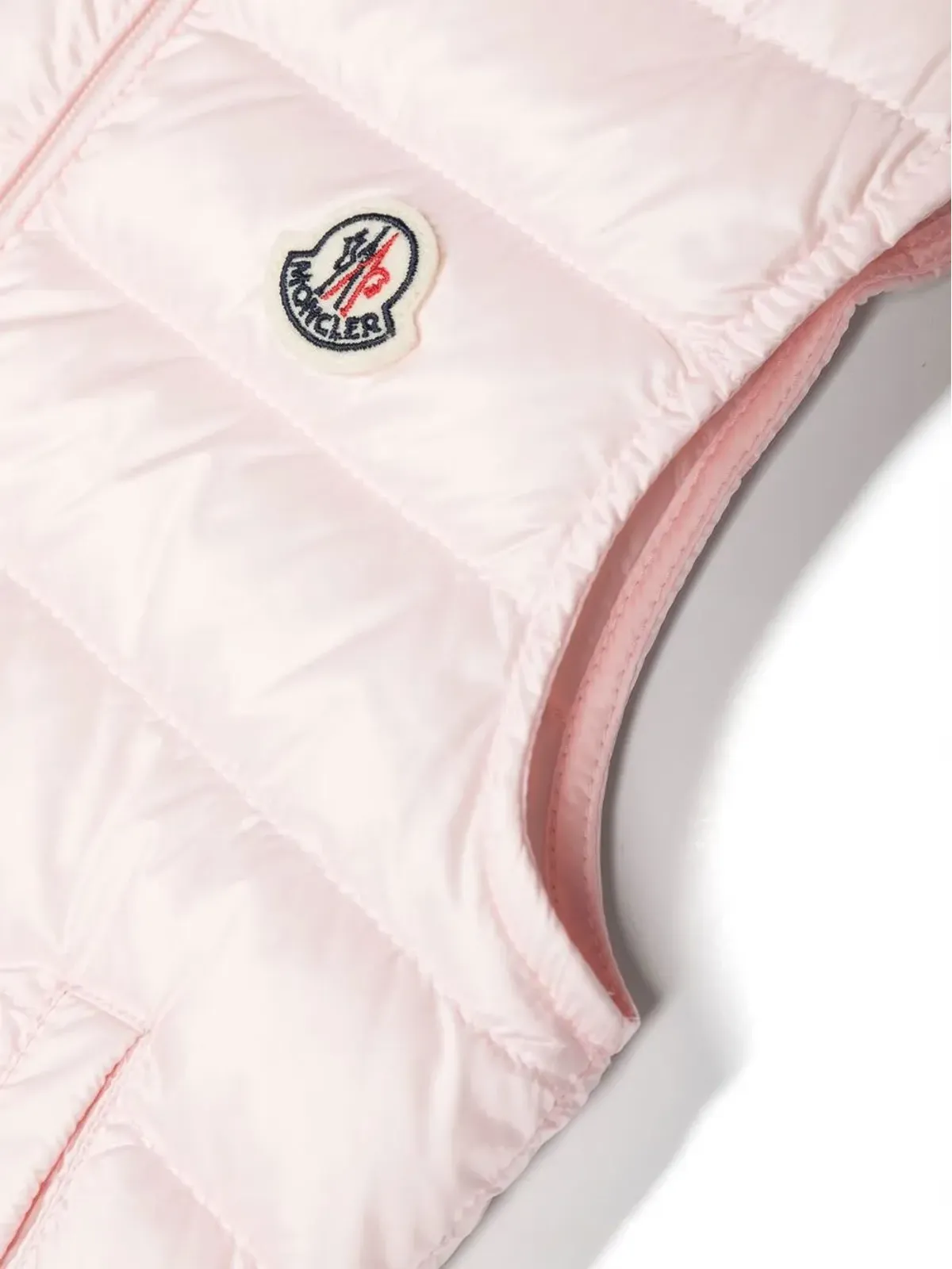 Moncler Enfant パッド入りジップジレ - 画像3
