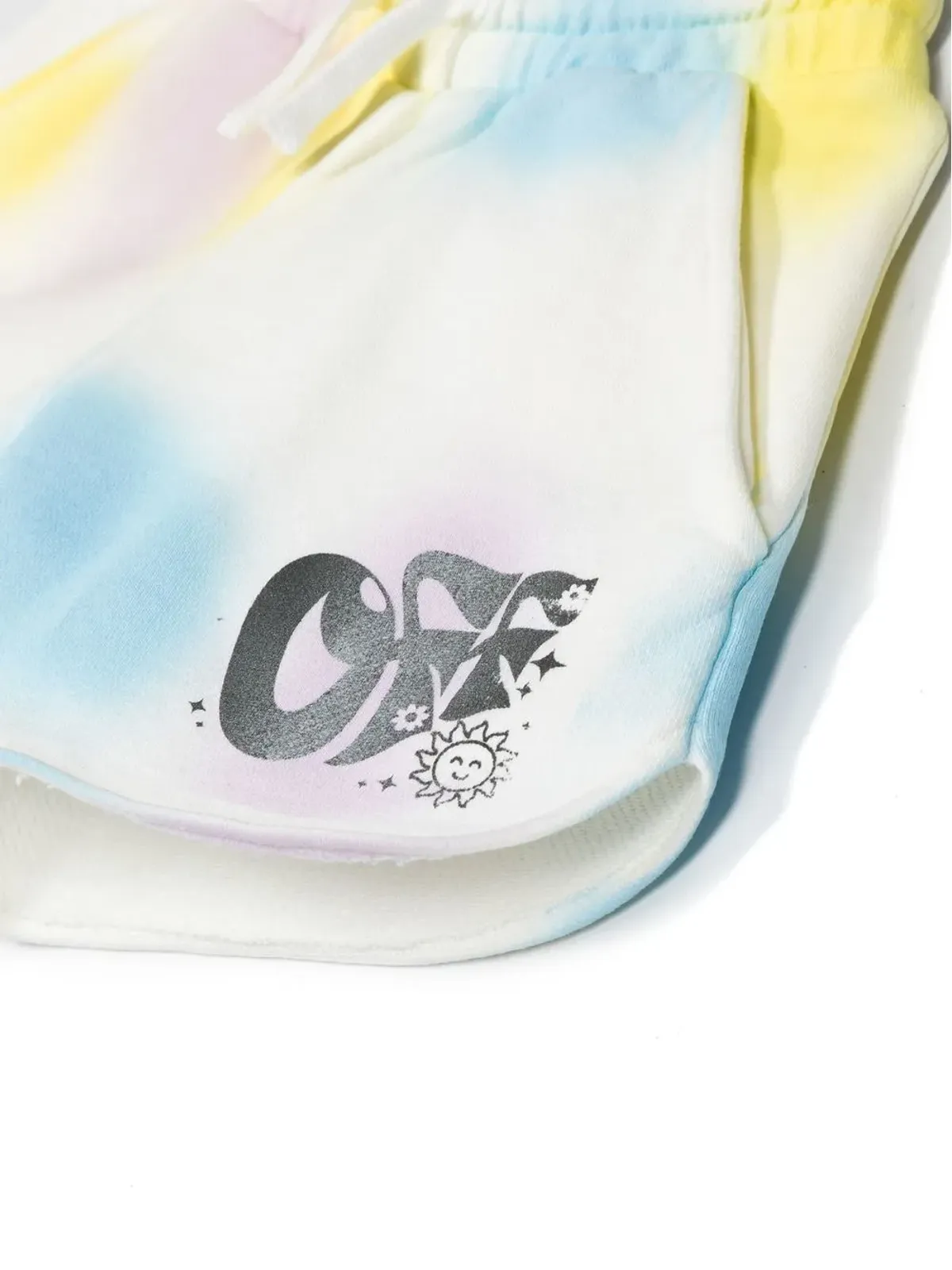 Off-White Kids グラフィックプリントショーツ - 画像3