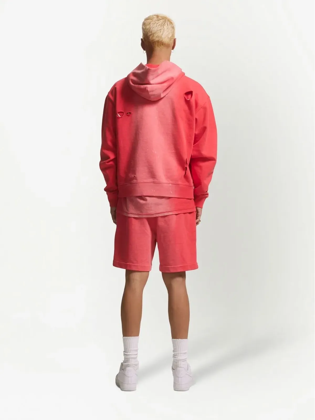 Purple Brand ロゴプリント トラックパンツ - Red - 画像4