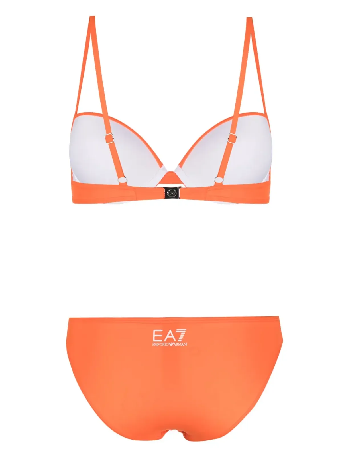 Ea7 Emporio Armani ロゴプリント ビキニセット - 画像2