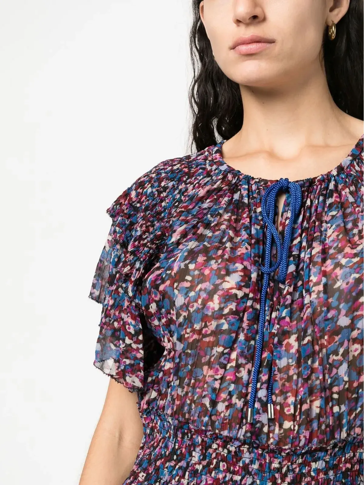 MARANT ÉTOILE Florise 花柄ミニドレス - 画像5