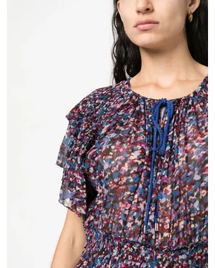 MARANT ÉTOILE Florise 花柄ミニドレス - サムネイル5