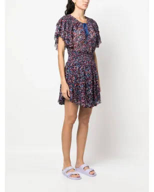 MARANT ÉTOILE Florise 花柄ミニドレス - サムネイル3