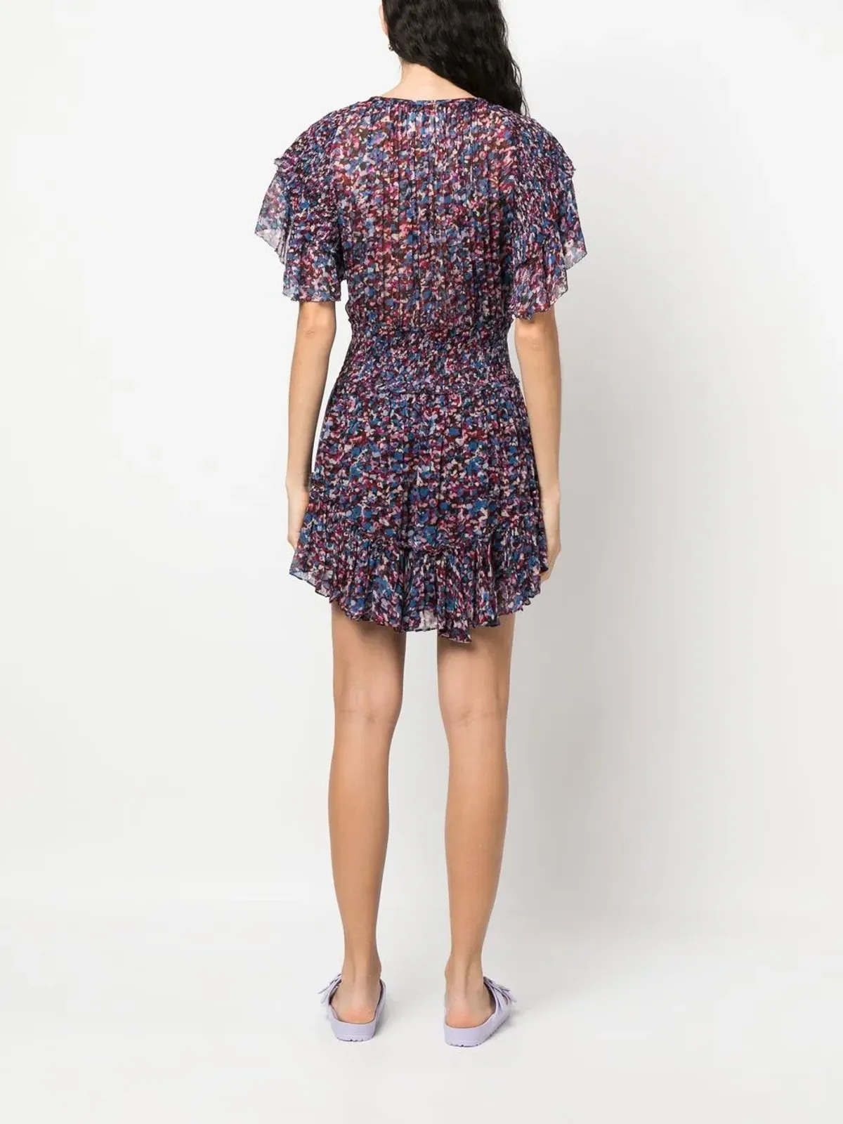 MARANT ÉTOILE Florise 花柄ミニドレス - 画像4