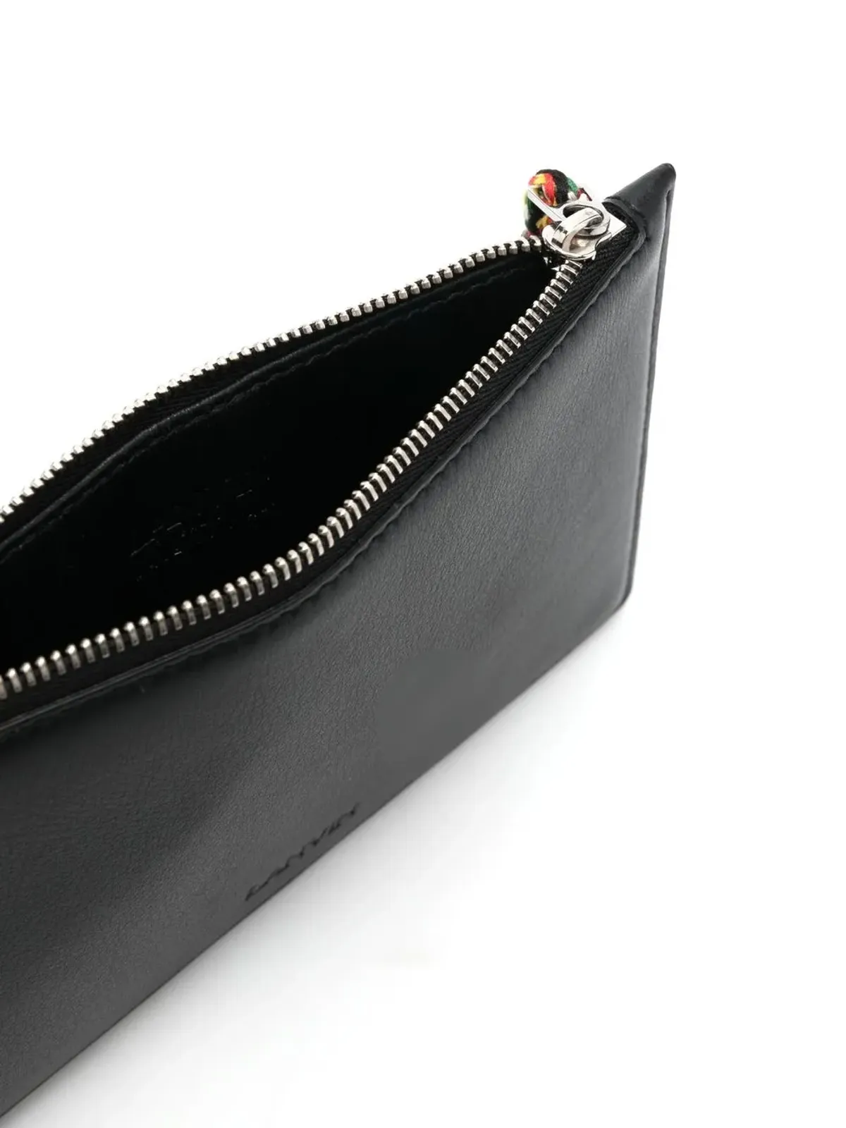 Lanvin ロゴエンボス加工レザークラッチ - 画像5