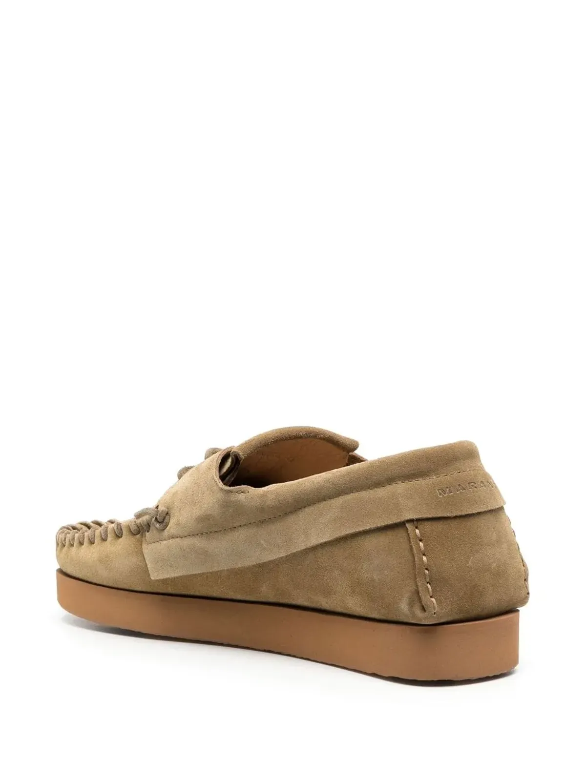 MARANT Fylan スエード ボートシューズ - 画像3