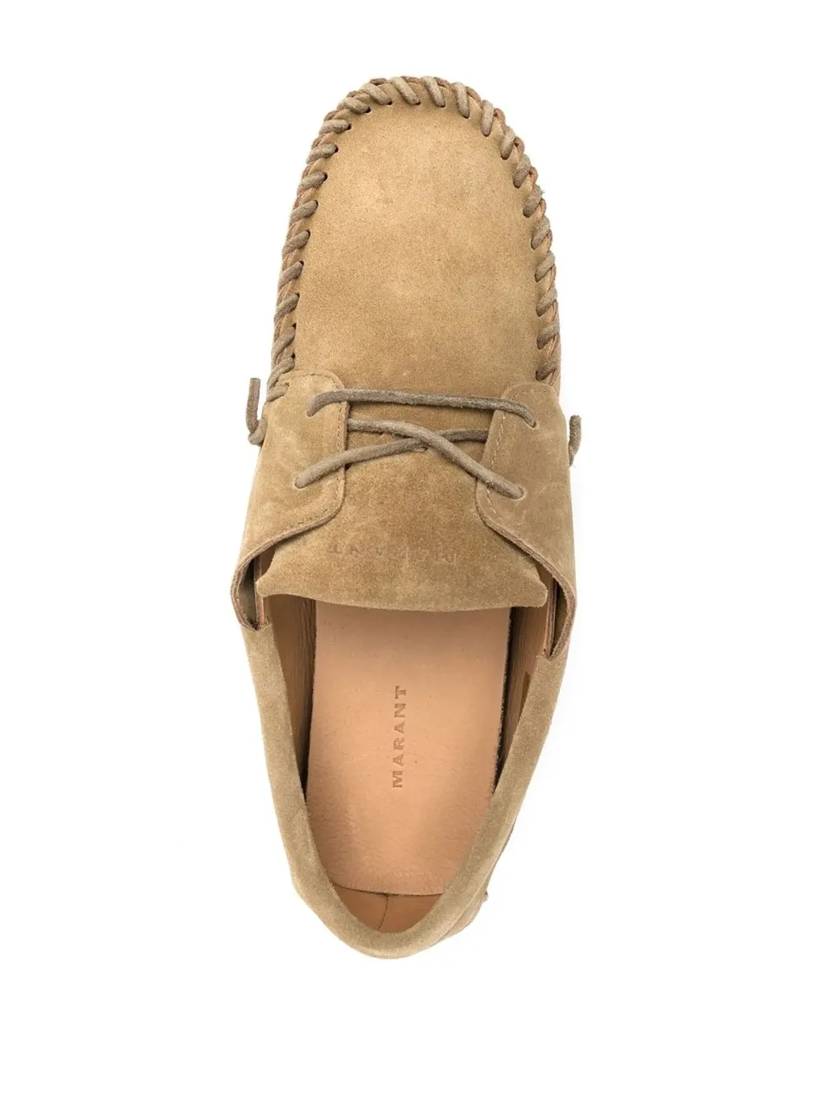 MARANT Fylan スエード ボートシューズ - 画像4