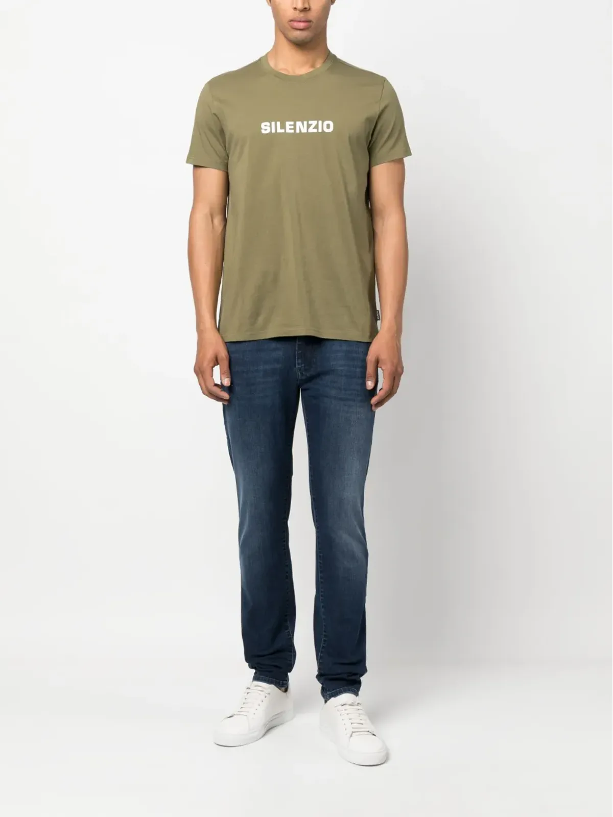 ASPESI Silenzio 短袖Tシャツ - グリーン - 画像2