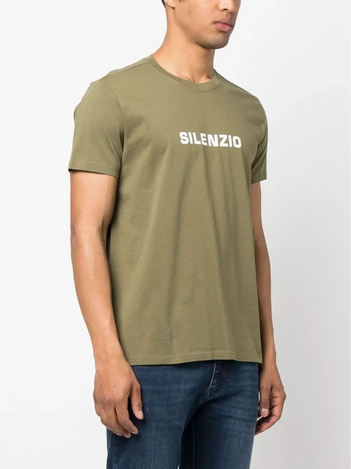 ASPESI Silenzio 短袖Tシャツ - グリーン - 画像3