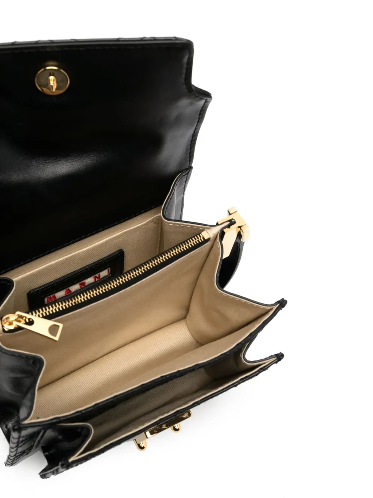 Marni ミニ トランク ショルダーバッグ - 画像5