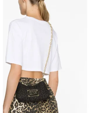Versace Jeans Couture ロゴプレート付きマテラッセショルダーバッグ - サムネイル3