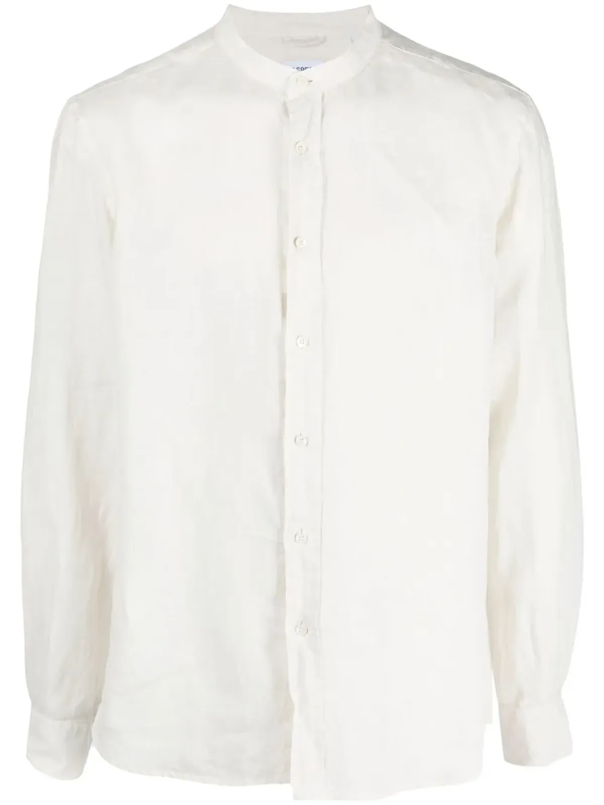 ASPESI ロングスリーブリネンシャツ - 画像1