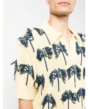 Jil Sander パームツリー柄ポロシャツ - サムネイル5