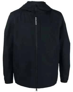 Woolrich ロゴプリント フード付きジャケット - サムネイル1