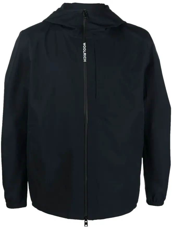 Woolrich Woolrich ロゴプリント フード付きジャケットの商品画像