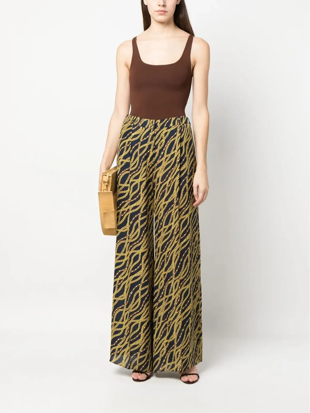 Michael Michael Kors ミッドライズ・ワイドレッグパンツ - 画像2