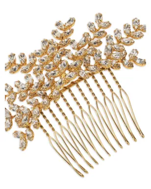 Jennifer Behr ミニョネット クリスタル装飾コーム - ゴールド - サムネイル3