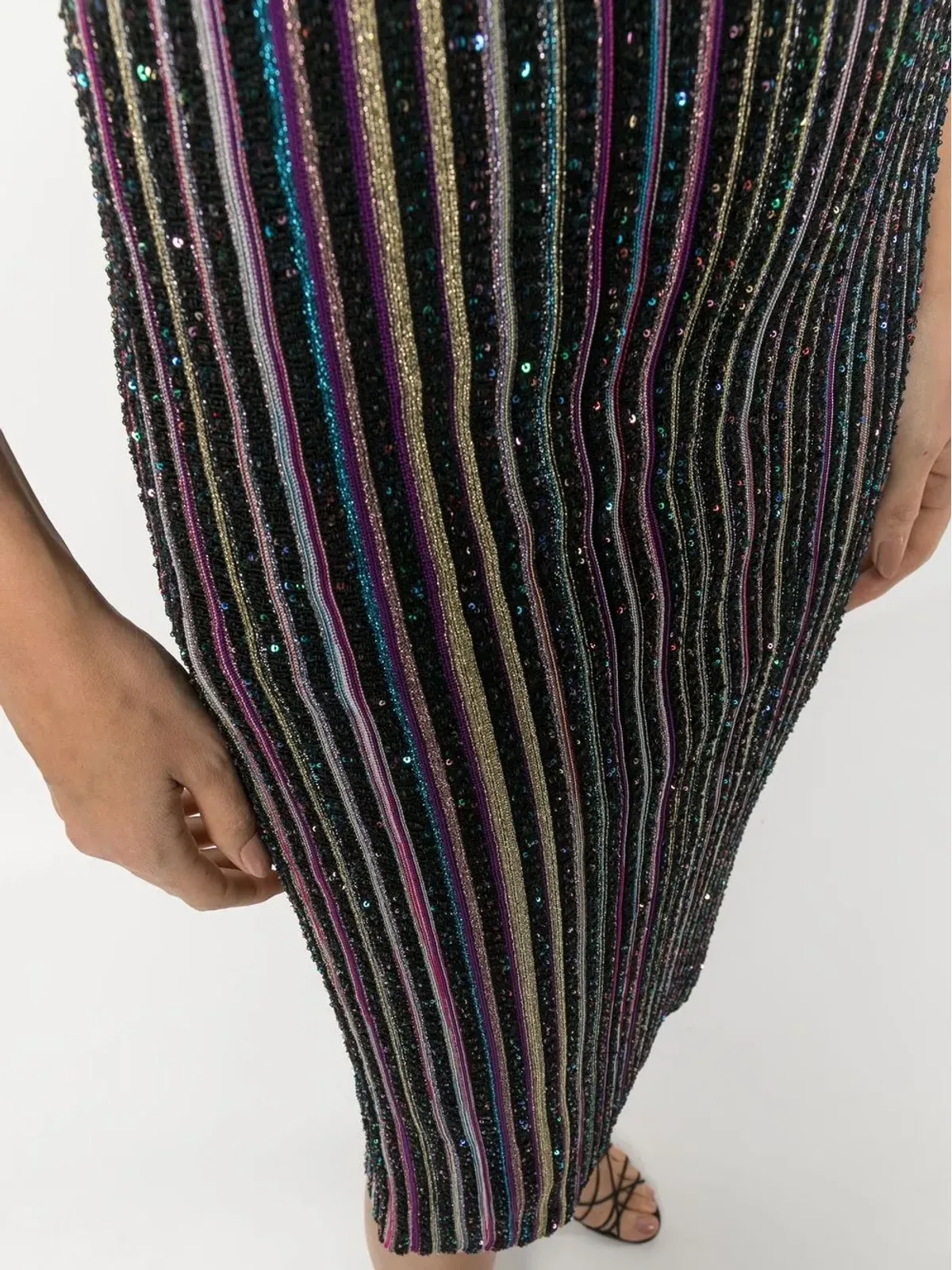 Missoni グリッターディテールニットドレス - 画像5