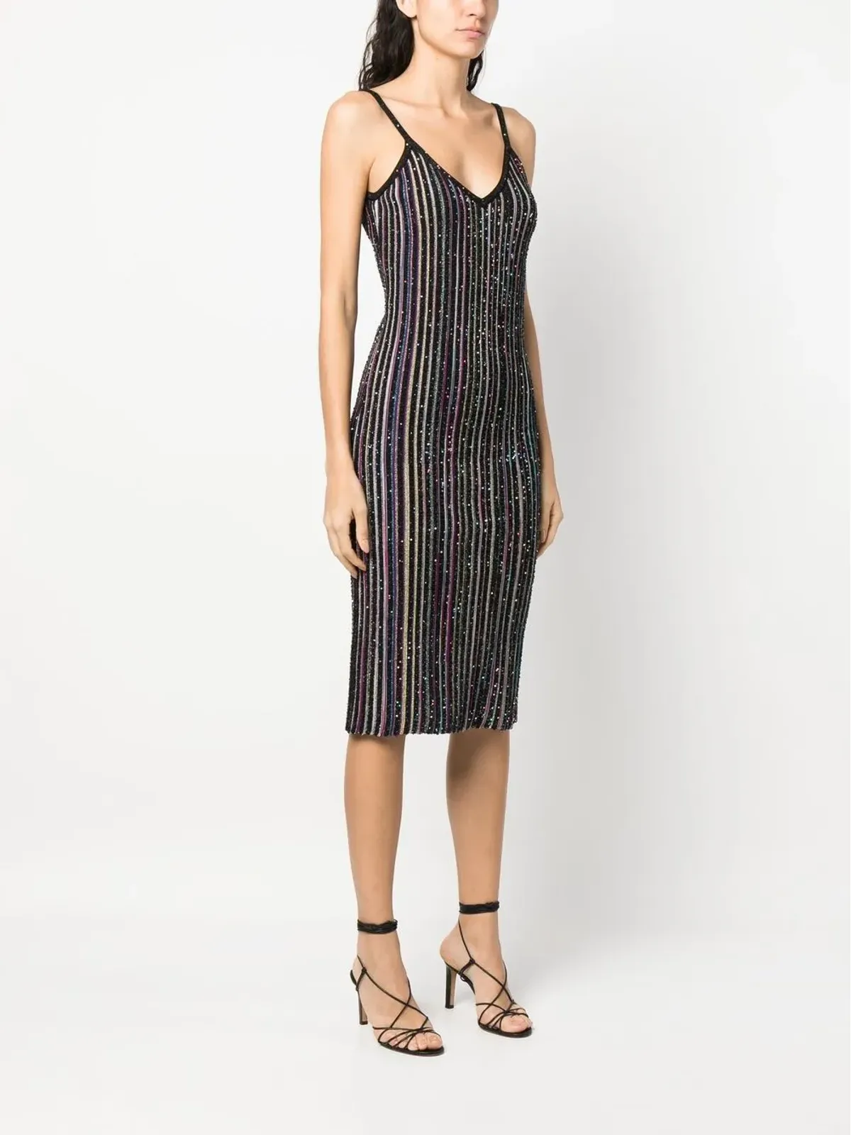 Missoni グリッターディテールニットドレス - 画像3