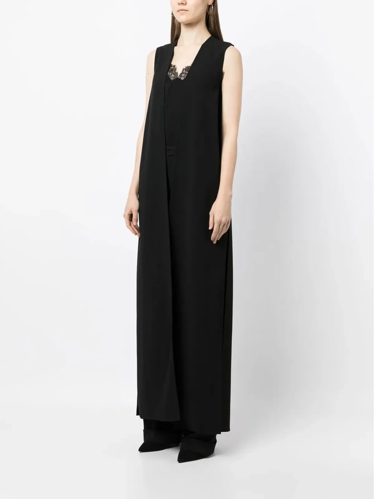 Elie Saab マキシオープンフロントジレ - 画像3