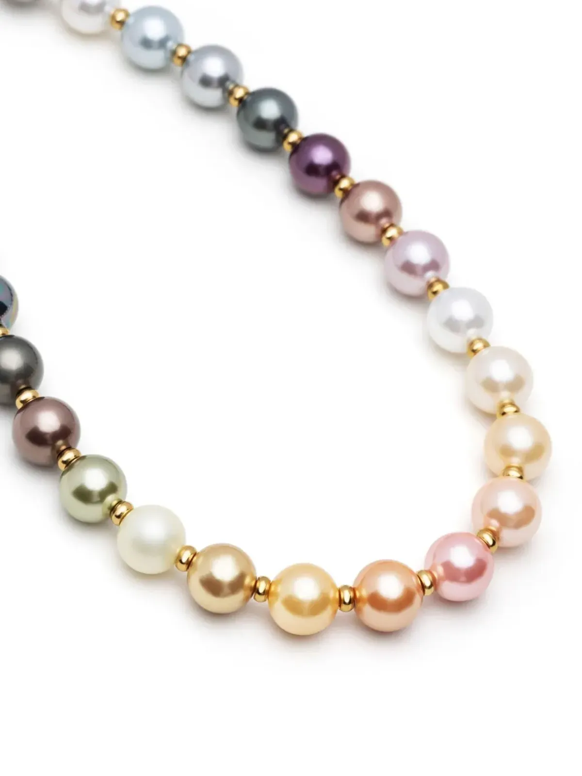 Nialaya Jewelry パールビーズネックレス - 画像2