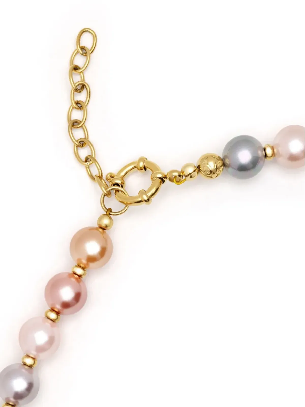 Nialaya Jewelry パールビーズネックレス - 画像3