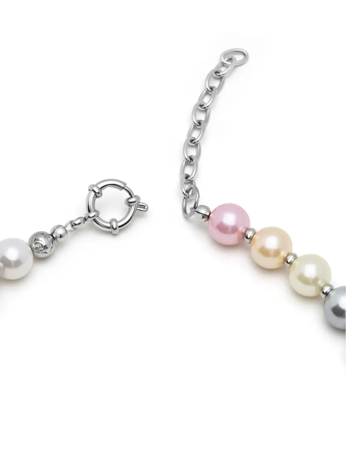 Nialaya Jewelry チャンクーパールネックレス - ピンク - 画像4