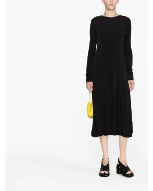 Jil Sander オープンバックミディドレス - サムネイル2