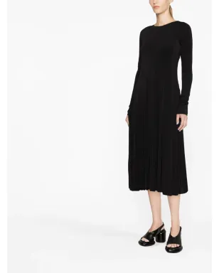 Jil Sander オープンバックミディドレス - サムネイル4