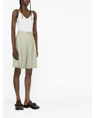 Jil Sander Vネックプレーンタンクトップ - サムネイル4