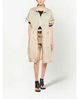 Miu Miu ロゴパッチ長袖Tシャツ - サムネイル2