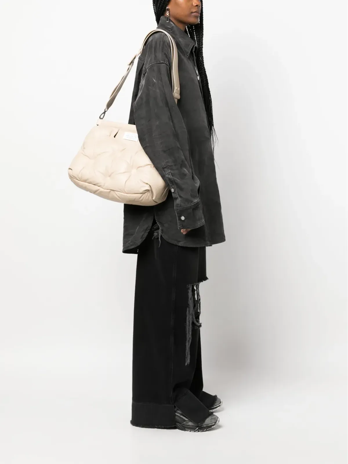 Maison Margiela Glam Slam Classique バッグ - Brown - 画像2
