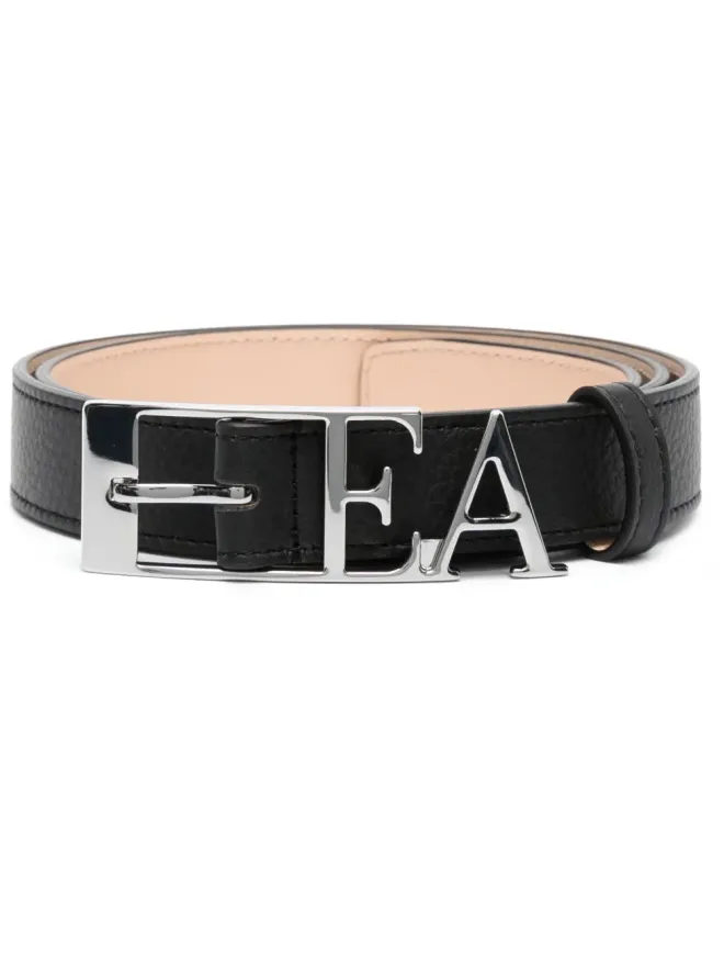 Emporio Armani Emporio Armani ロゴ入りレザーベルトの商品画像