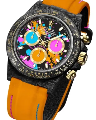 DiW (Designa Individual Watches) Cosmograph Daytona Motley ブラック - サムネイル2