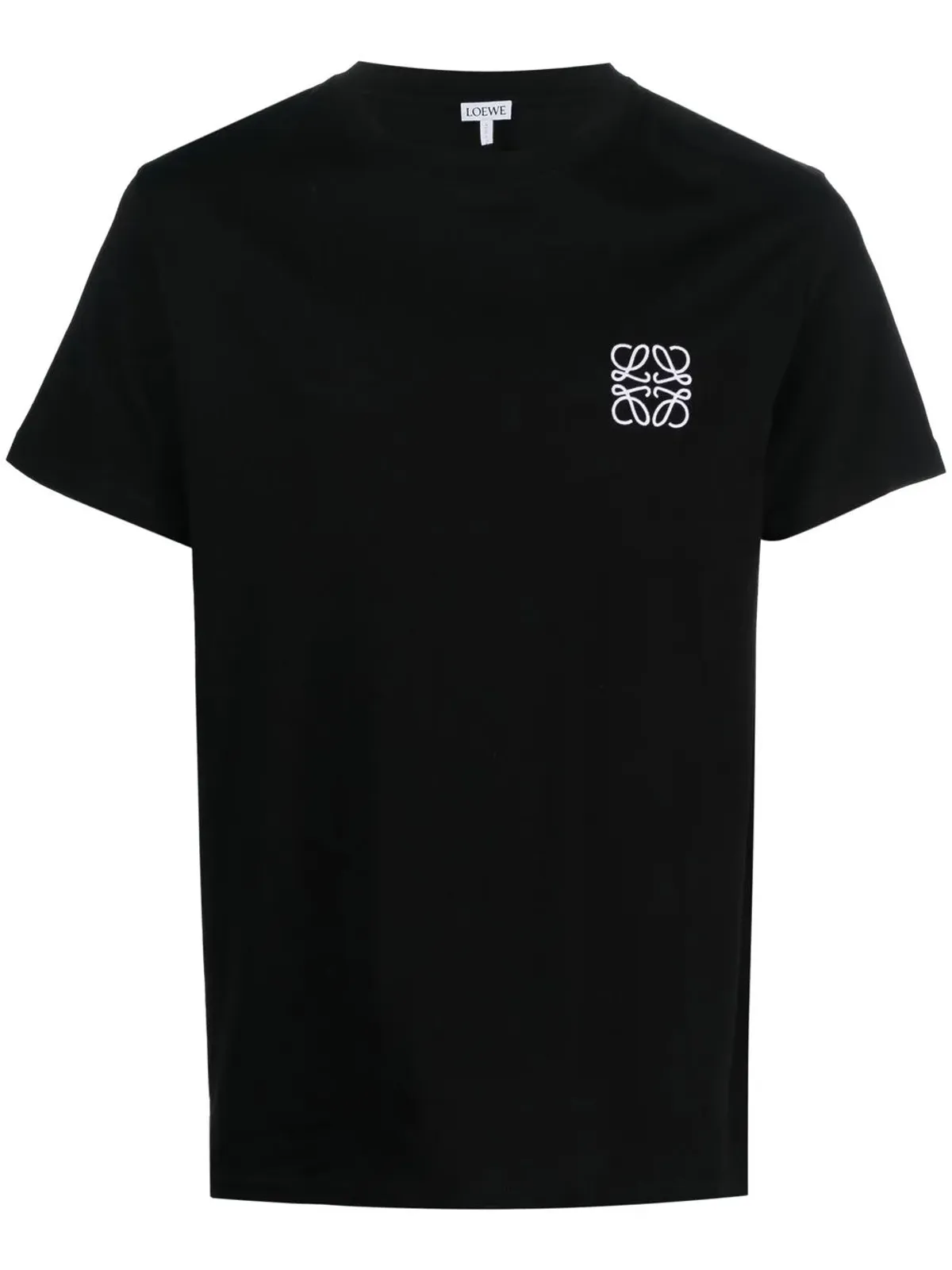 LOEWE アナグラム刺繍コットンTシャツ - 画像1