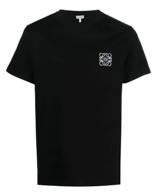 LOEWE アナグラム刺繍コットンTシャツ - サムネイル1