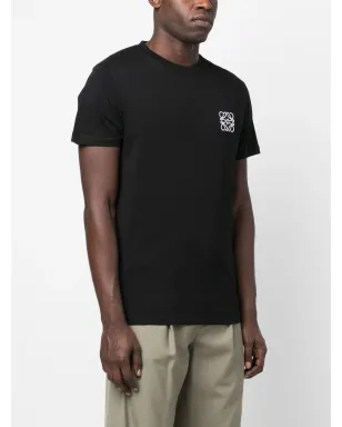 LOEWE アナグラム刺繍コットンTシャツ - サムネイル3