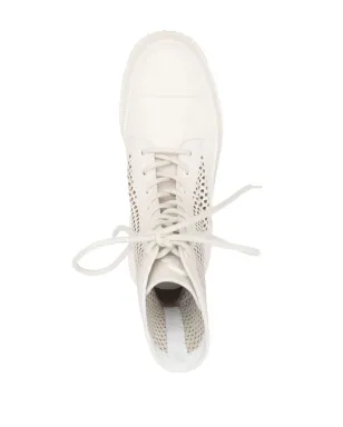 Moncler perforated lace-up boots - Neutrals - サムネイル4