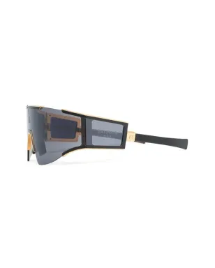 Balmain Eyewear マスクエフェクトフレームサングラス - サムネイル2