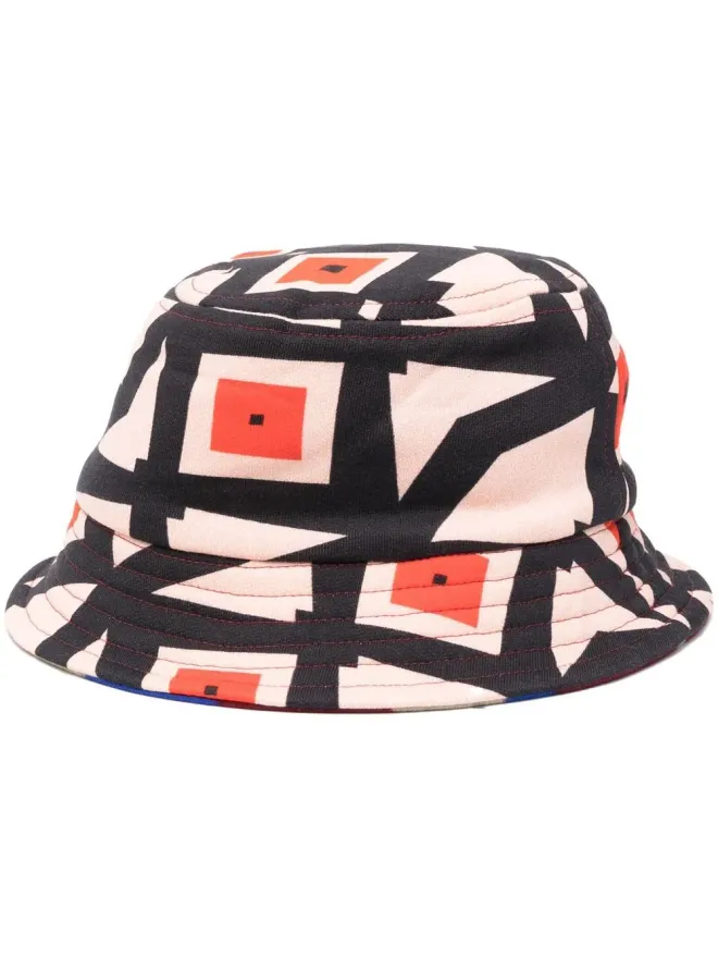 Pierre-Louis Mascia Pierre-Louis Mascia プリント バケットハット - Pinkの商品画像