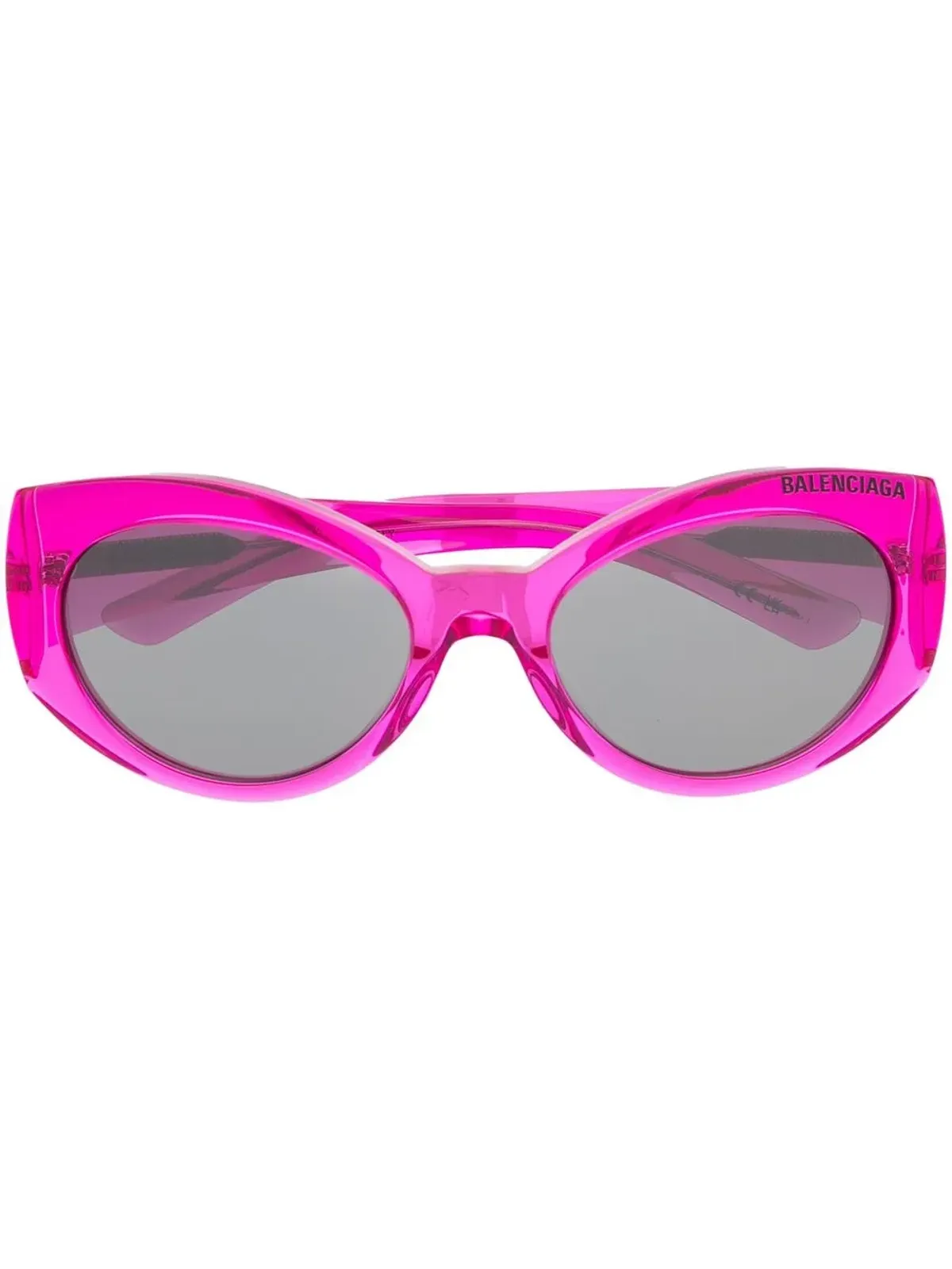 Balenciaga Eyewear デボスドロゴ キャットアイ サングラス ピンク - 画像1