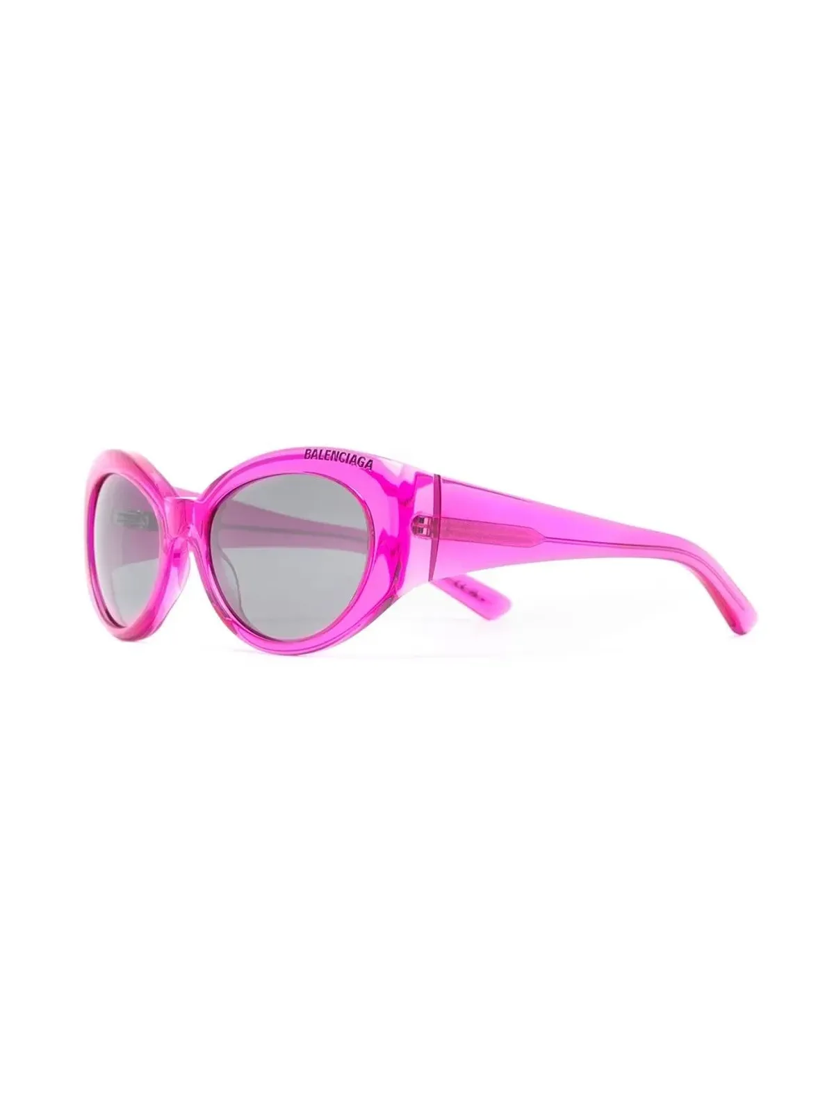 Balenciaga Eyewear デボスドロゴ キャットアイ サングラス ピンク - 画像2